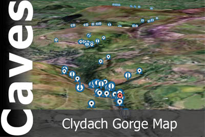Clydach Gorge Caves Map