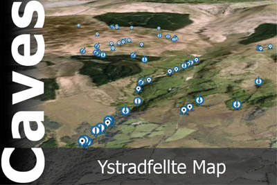 Ystradfellte Caves Map