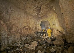 Main Streamway - Bridge Cave