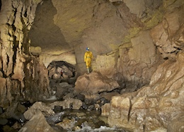 Main Streamway - Bridge Cave