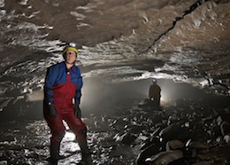 The End Of The Canal - Little Neath River Cave