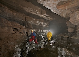 Junction Chamber - Little Neath River Cave