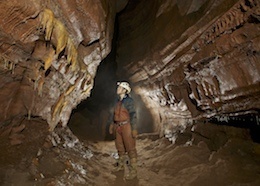 Chasm Passage - Ogof Ffynnon Ddu 2