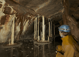 The Columns - Column Hall - Ogof Ffynnon Ddu 2