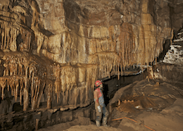 Mudlust Chamber - Northern Lights - Ogof Ffynnon Ddu 2