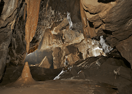 Mudlust Chamber - Northern Lights - Ogof Ffynnon Ddu 2