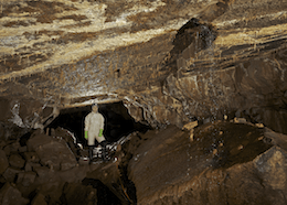 Passage near Top Entrance - Ogof Ffynnon Ddu 2