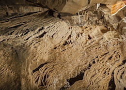 Final gour passage - Ogof Gwaliau Gwynion