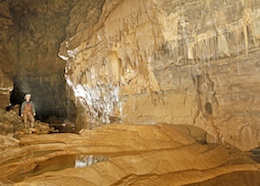 Travertine Passage - Ogof Craig A Ffynnon