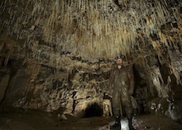 Straw Chamber - Ogof Craig A Ffynnon