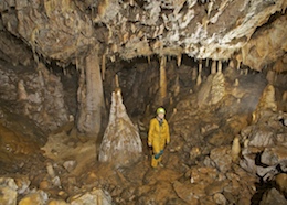 The main chamber - Ogof Gofan