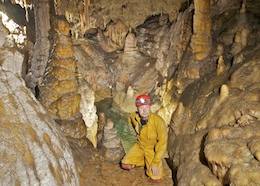 The main chamber - Ogof Gofan