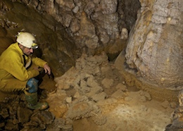 The main chamber - Ogof Gofan