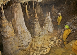 The main chamber - Ogof Gofan