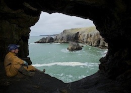 The second window - Ogof Gofan