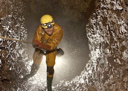 The First Pitch - Ogof Pont Gam