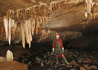 The First River Chamber - Ogof Rhyd Sych