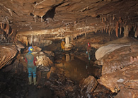 The First River Chamber - Ogof Rhyd Sych