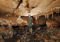 The First River Chamber - Ogof Rhyd Sych