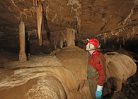 The First River Chamber - Ogof Rhyd Sych