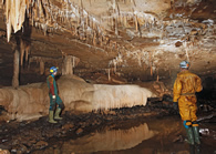 The First River Chamber - Ogof Rhyd Sych