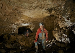 The Main Passage - Ogof Tarddiad Rhymney