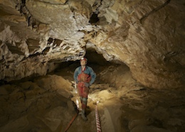 The Main Passage - Ogof Tarddiad Rhymney