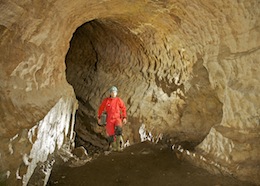 Near the Lower Entrance - Powell's Cave